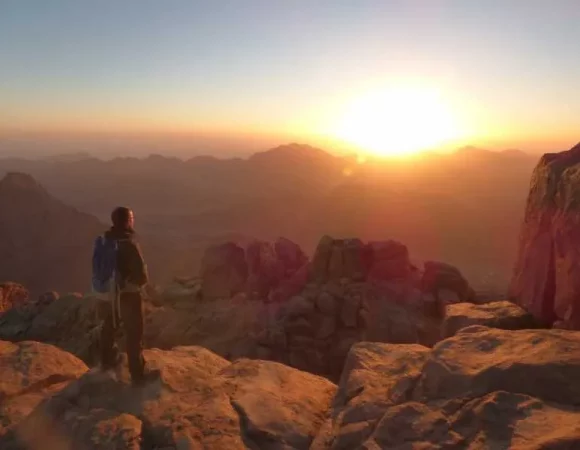Day trip to watch Sunrise at Moussa Mountain And Relaxing At Ras Shitan from Sharm El Shiakh