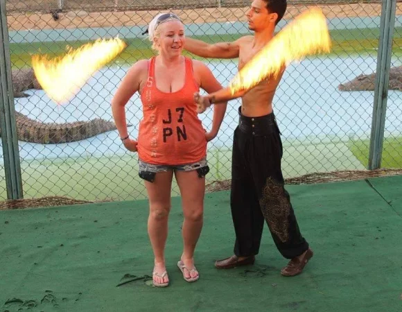 Enjoy Snake And Crocodile Shows With A Special Night Fire Show In Sharm el-Sheikh